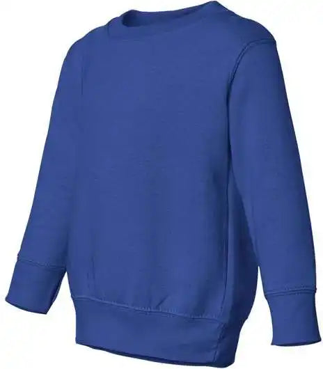 Rabbit Skins 3317 Toddler Fleece Crewneck Sweatshirt - Royal