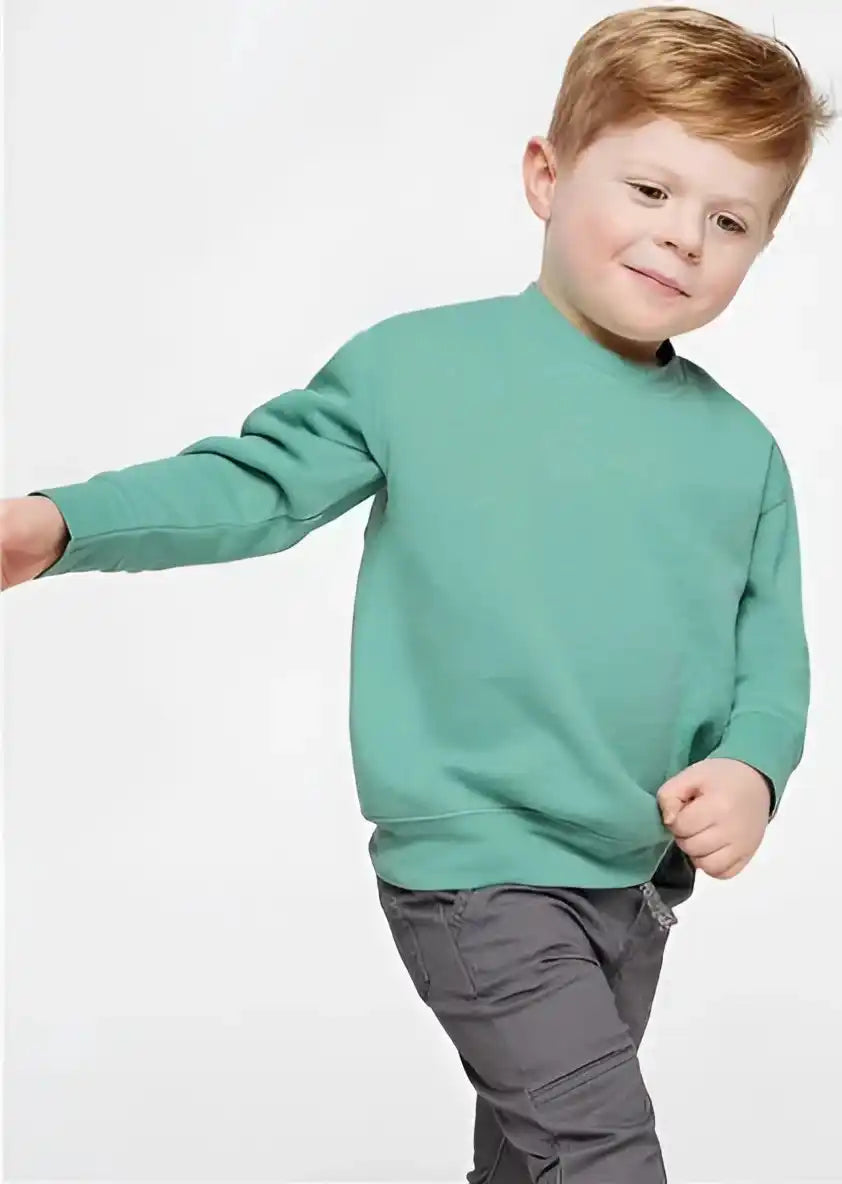 Rabbit Skins 3317 Toddler Fleece Crewneck Sweatshirt - Saltwater