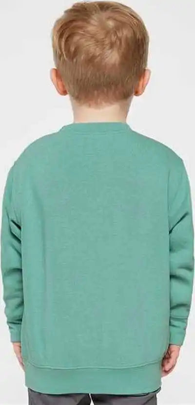 Rabbit Skins 3317 Toddler Fleece Crewneck Sweatshirt - Saltwater