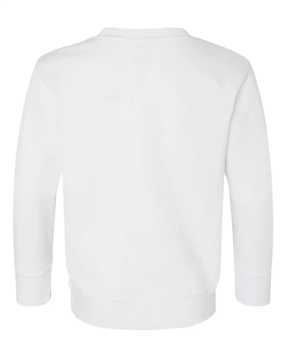 Rabbit Skins 3317 Toddler Fleece Crewneck Sweatshirt - White - 2t