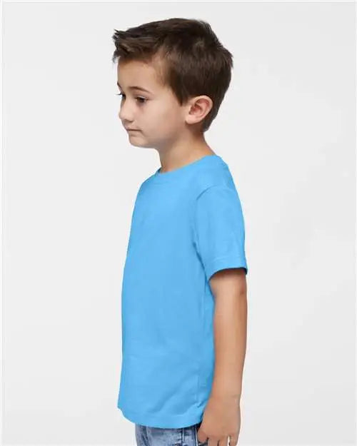 Rabbit Skins 3321 Toddler Fine Jersey Tee - Aqua