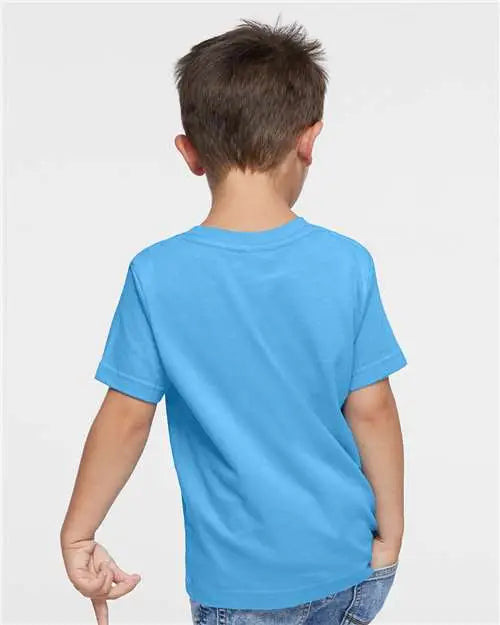 Rabbit Skins 3321 Toddler Fine Jersey Tee - Aqua
