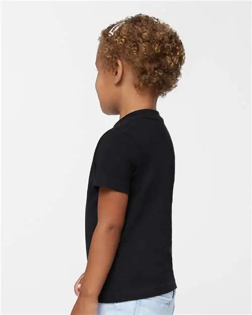Rabbit Skins 3321 Toddler Fine Jersey Tee - Black