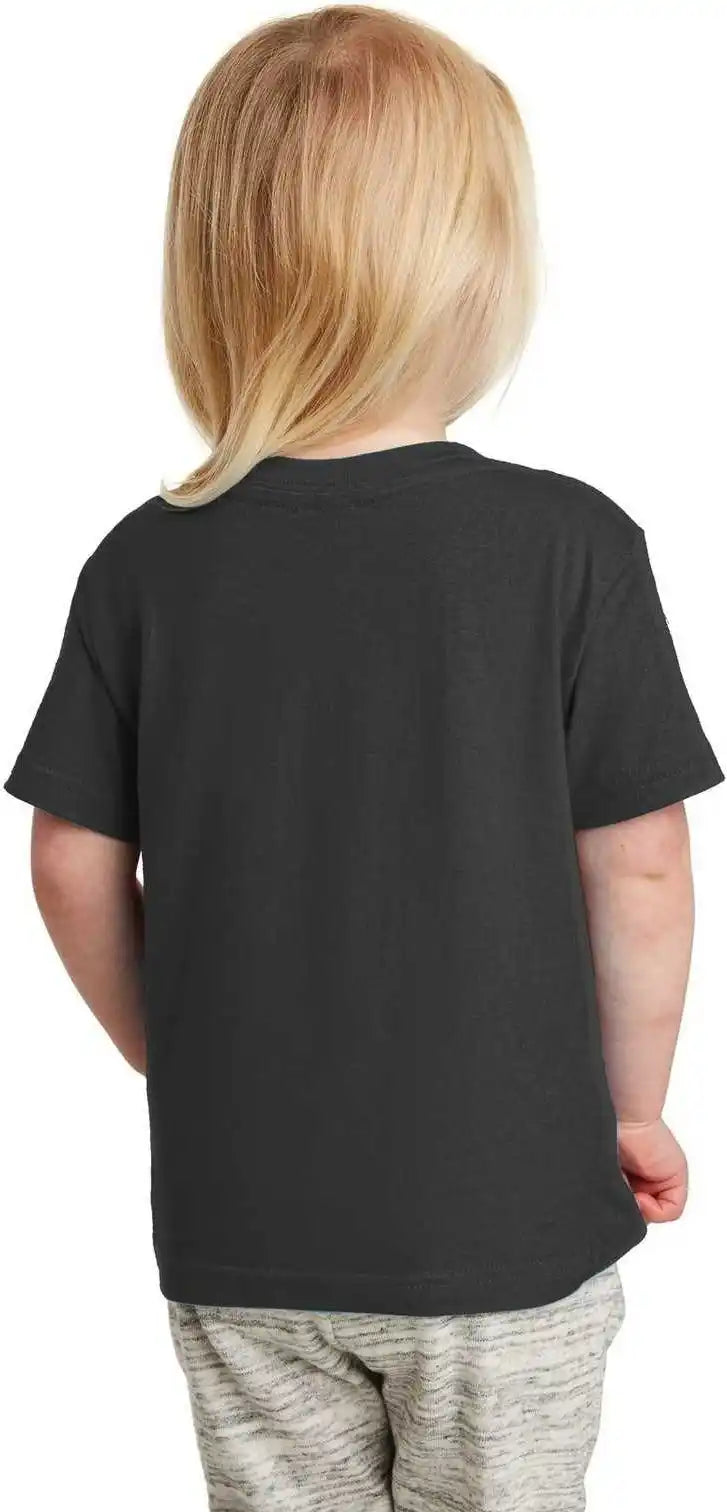 Rabbit Skins 3321 Toddler Fine Jersey Tee - Black