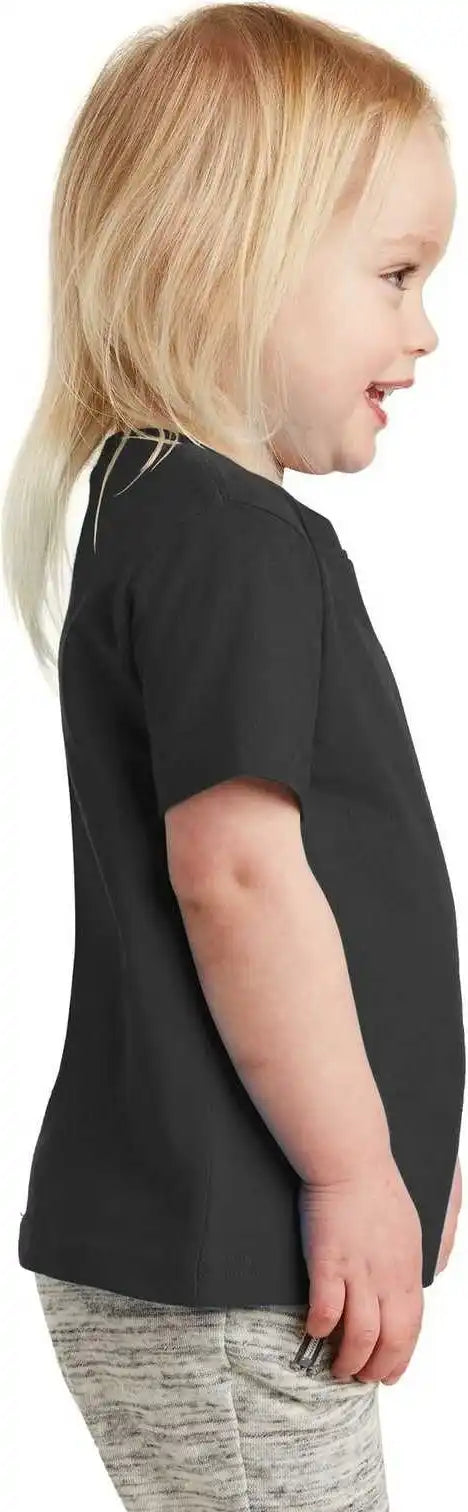 Rabbit Skins 3321 Toddler Fine Jersey Tee - Black