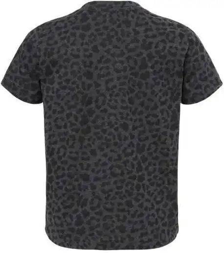 Rabbit Skins 3321 Toddler Fine Jersey Tee Black Leopard