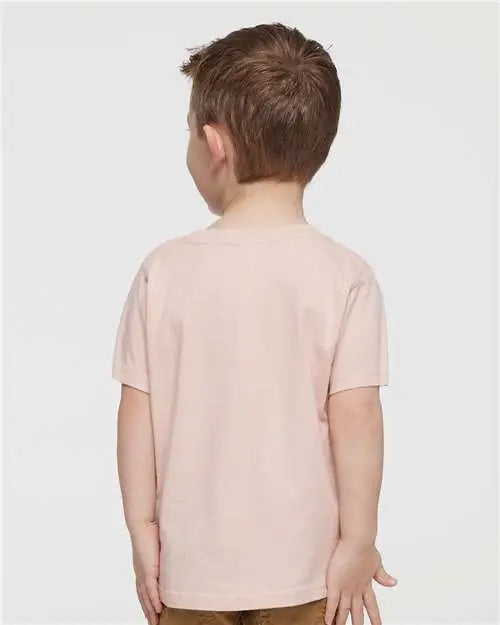 Rabbit Skins 3321 Toddler Fine Jersey Tee - Blush