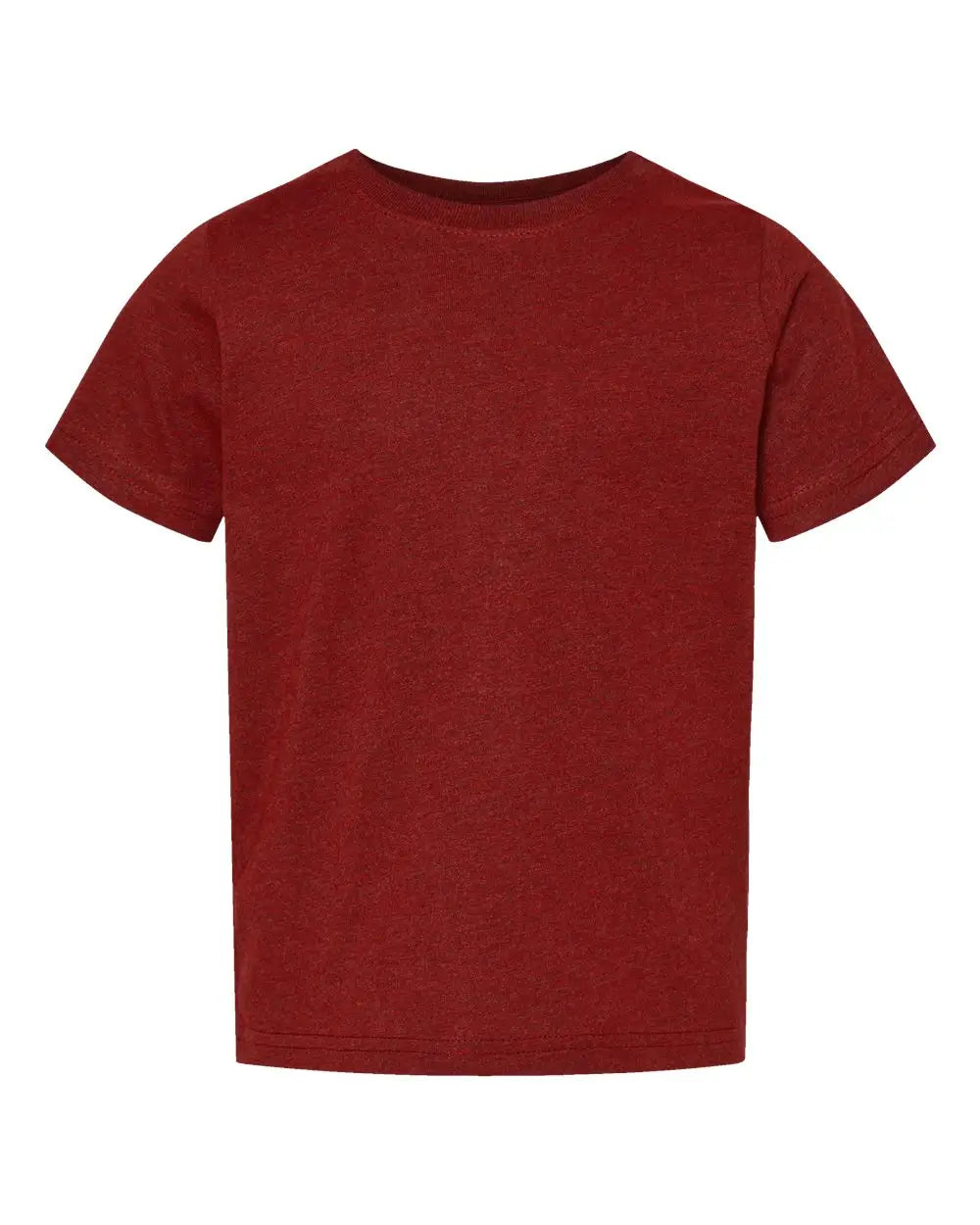 Rabbit Skins 3321 Toddler Fine Jersey Tee - Cardinal Blackout - Black / 2t