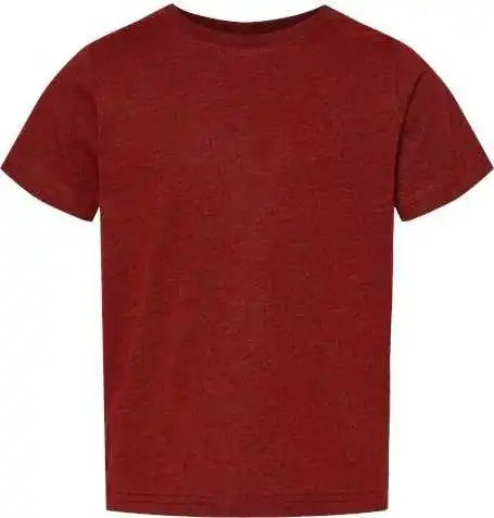 Rabbit Skins 3321 Toddler Fine Jersey Tee - Cardinal Blackout