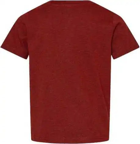 Rabbit Skins 3321 Toddler Fine Jersey Tee - Cardinal Blackout
