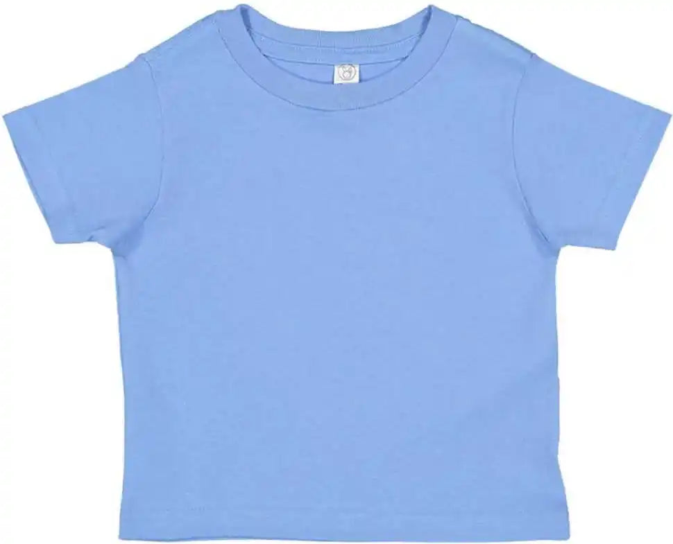 Rabbit Skins 3321 Toddler Fine Jersey Tee Carolina Blue