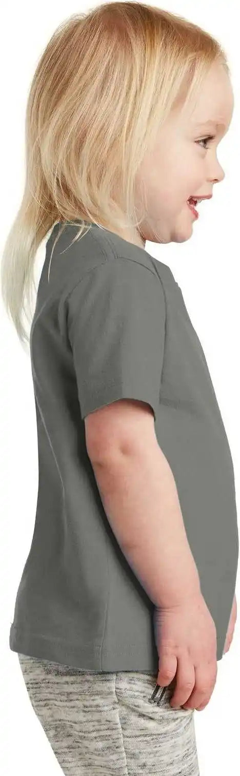 Rabbit Skins 3321 Toddler Fine Jersey Tee Charcoal