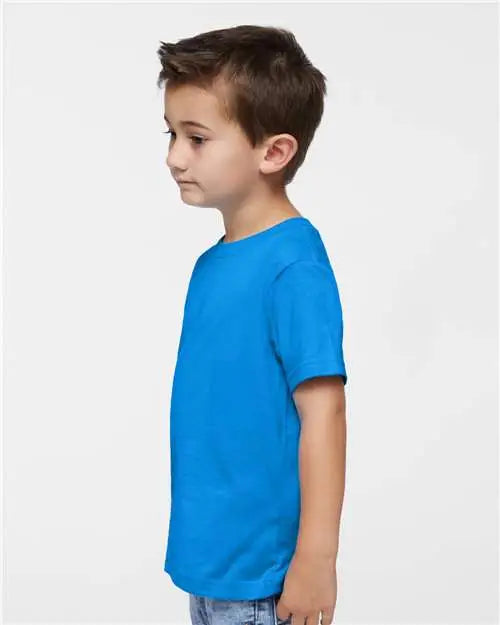 Rabbit Skins 3321 Toddler Fine Jersey Tee - Cobalt
