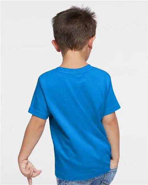 Rabbit Skins 3321 Toddler Fine Jersey Tee - Cobalt