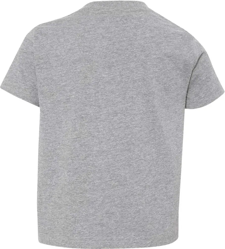 Rabbit Skins 3321 Toddler Fine Jersey Tee - Heather - Gray / 2t