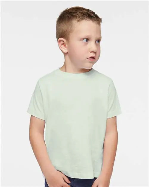 Rabbit Skins 3321 Toddler Fine Jersey Tee - Honeydew