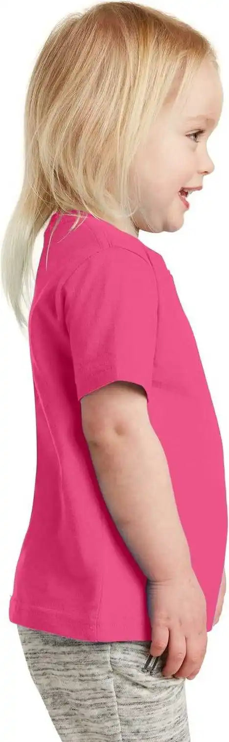 Rabbit Skins 3321 Toddler Fine Jersey Tee Hot Pink