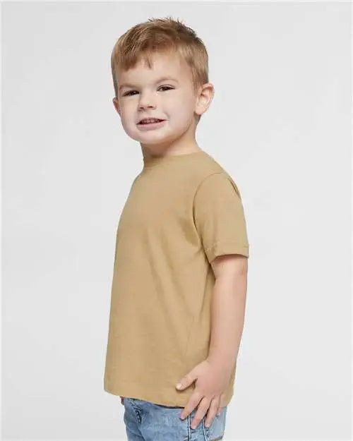 Rabbit Skins 3321 Toddler Fine Jersey Tee - Latte