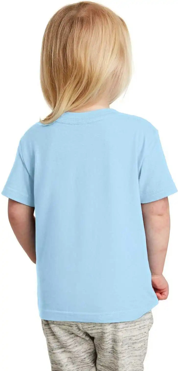 Rabbit Skins 3321 Toddler Fine Jersey Tee Light Blue