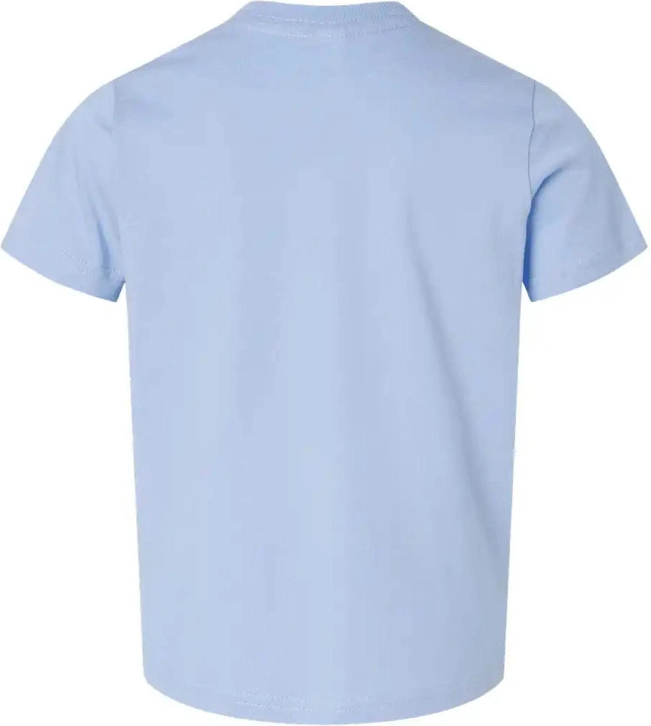 Rabbit Skins 3321 Toddler Fine Jersey Tee - Light Blue - 2t
