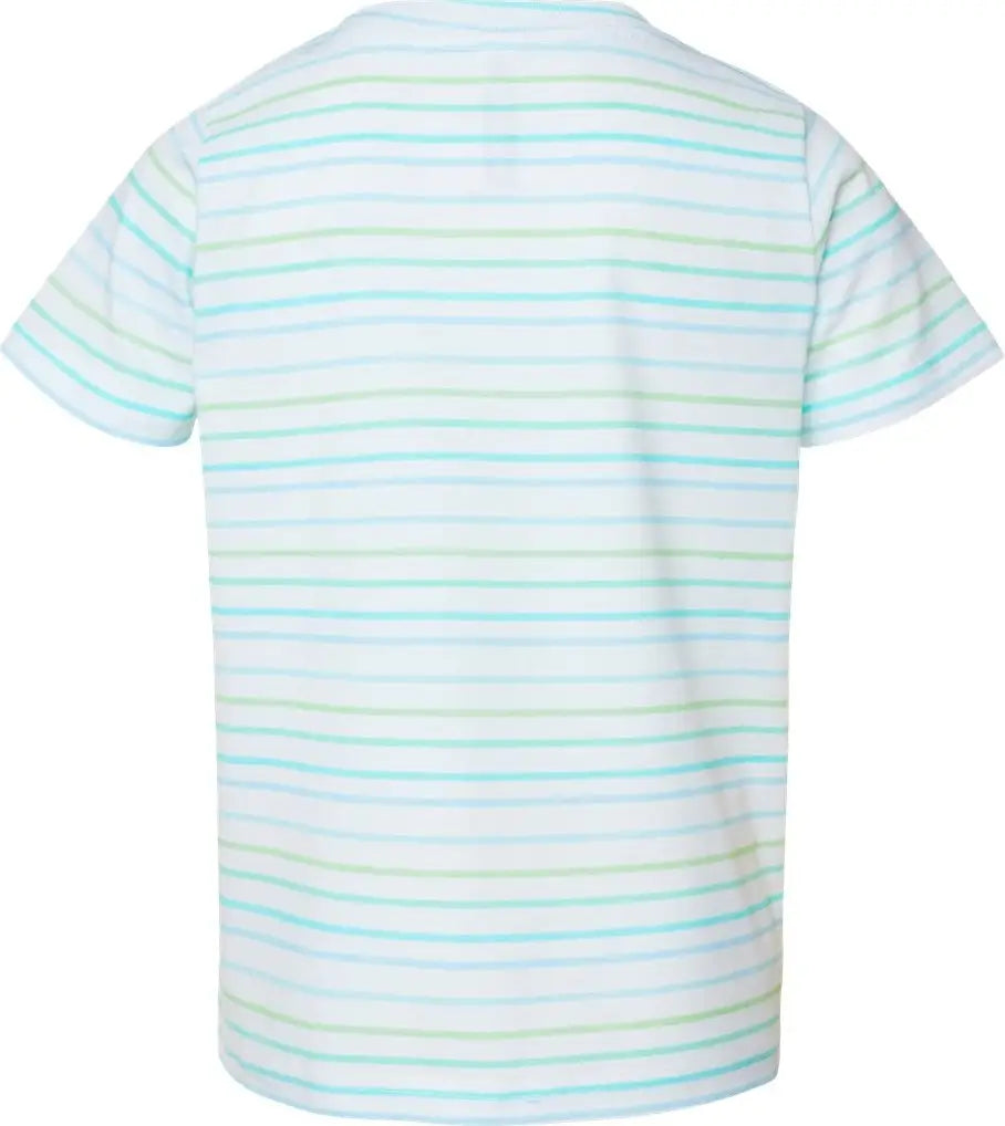 Rabbit Skins 3321 Toddler Fine Jersey Tee - Marine Stripe