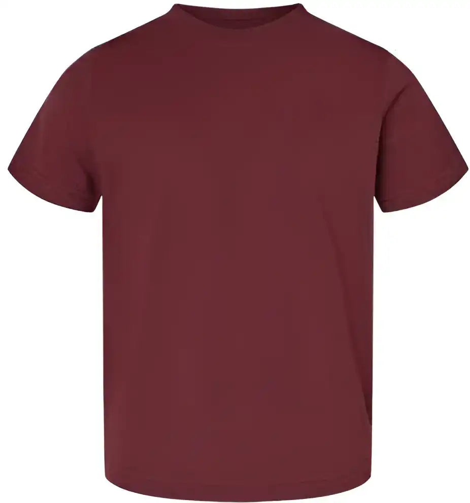Rabbit Skins 3321 Toddler Fine Jersey Tee Maroon