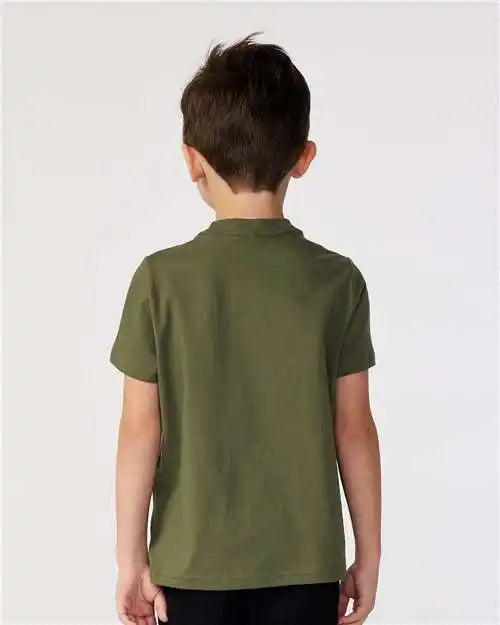 Rabbit Skins 3321 Toddler Fine Jersey Tee - Military Green