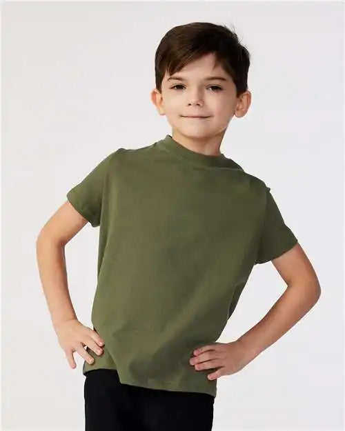 Rabbit Skins 3321 Toddler Fine Jersey Tee - Military Green