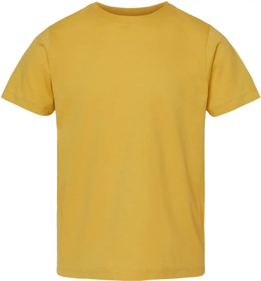 Rabbit Skins 3321 Toddler Fine Jersey Tee - Mustard - 2t