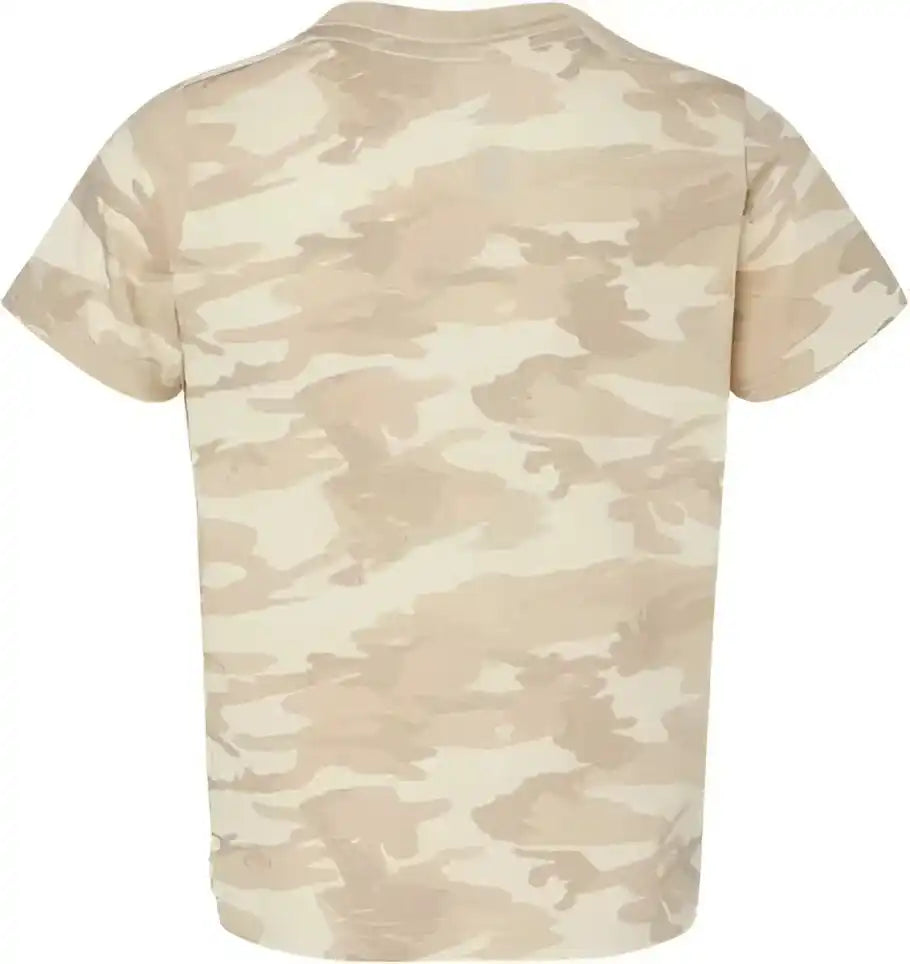 Rabbit Skins 3321 Toddler Fine Jersey Tee - Natural Camo