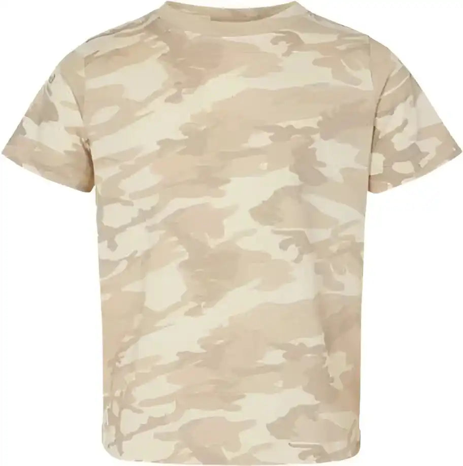 Rabbit Skins 3321 Toddler Fine Jersey Tee - Natural Camo