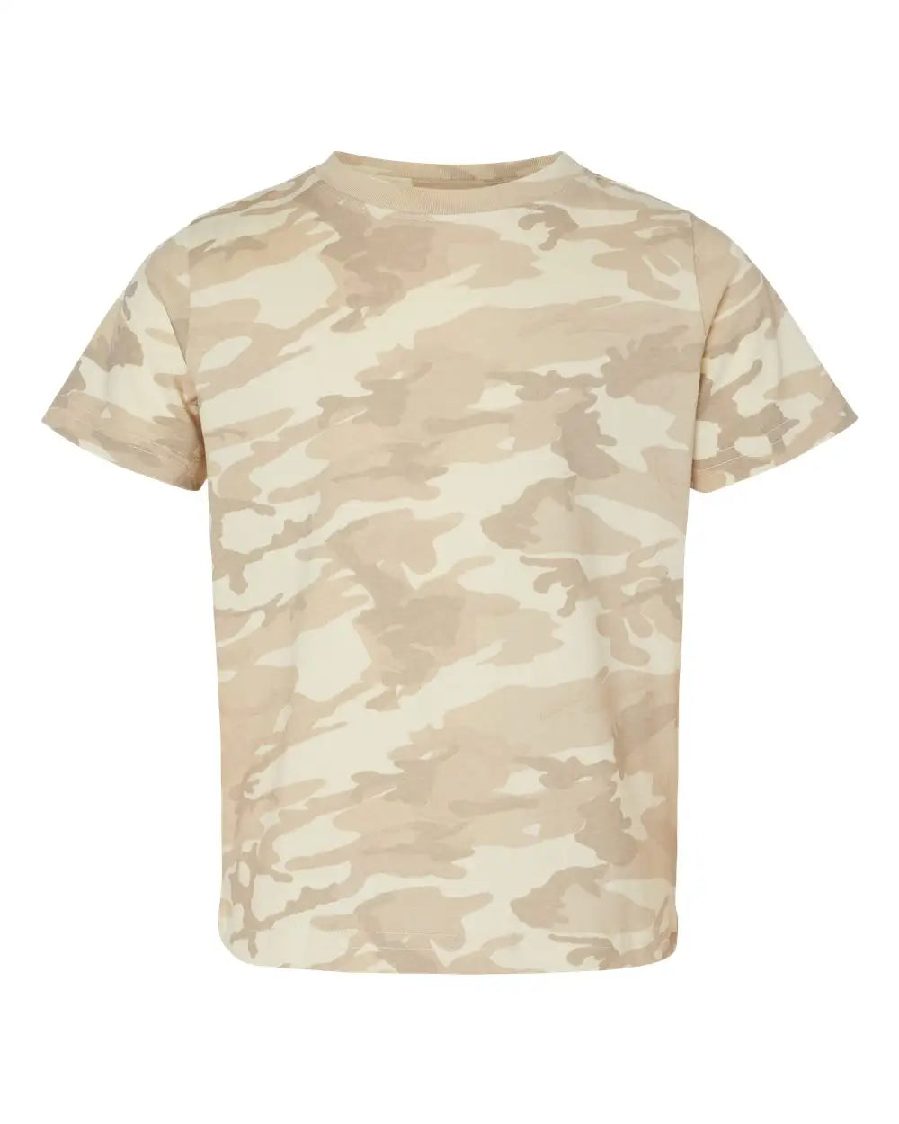 Rabbit Skins 3321 Toddler Fine Jersey Tee - Natural Camo - Ivory / 2t