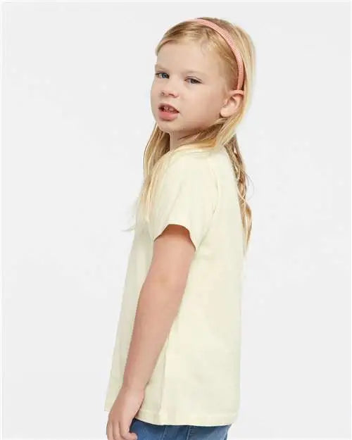 Rabbit Skins 3321 Toddler Fine Jersey Tee - Natural