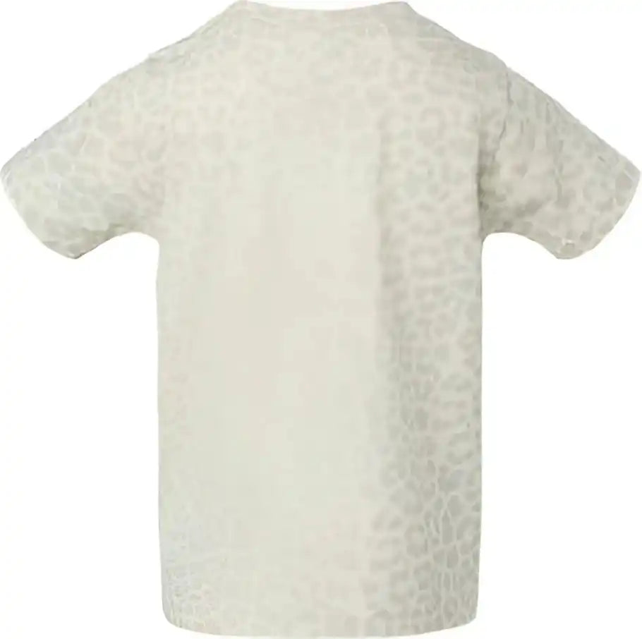 Rabbit Skins 3321 Toddler Fine Jersey Tee - Natural Leopard