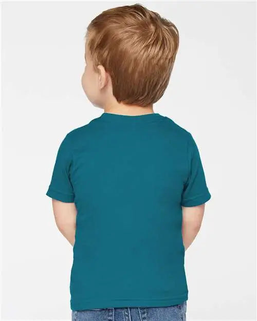 Rabbit Skins 3321 Toddler Fine Jersey Tee - Oceanside