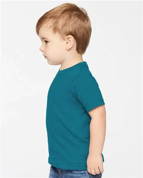 Rabbit Skins 3321 Toddler Fine Jersey Tee - Oceanside