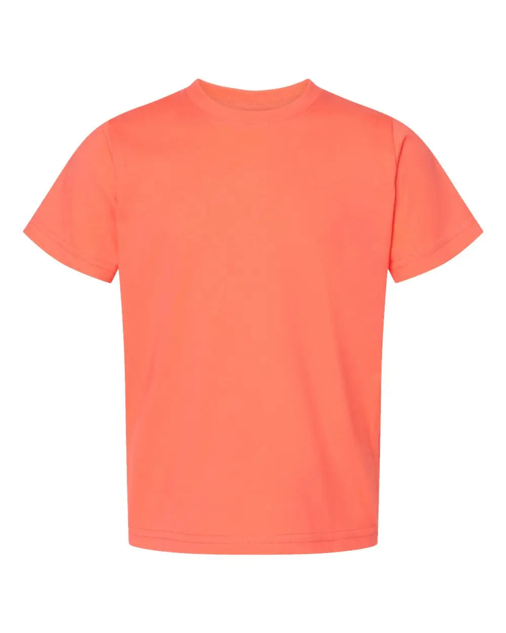 Rabbit Skins 3321 Toddler Fine Jersey Tee - Papaya - 2t