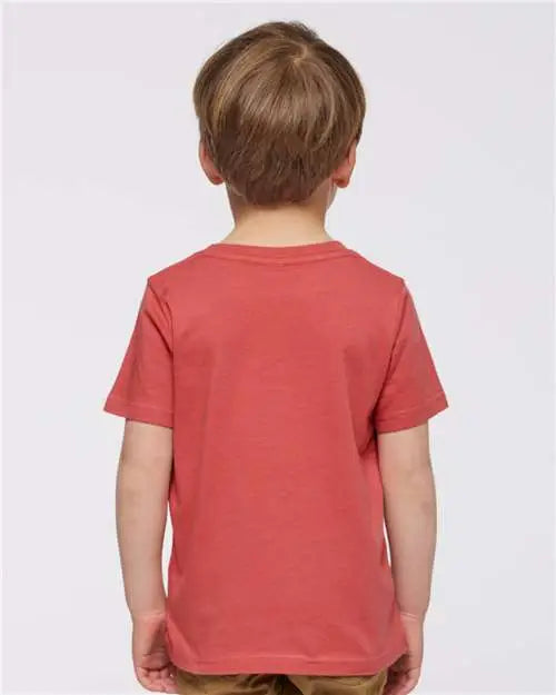 Rabbit Skins 3321 Toddler Fine Jersey Tee - Passionfruit