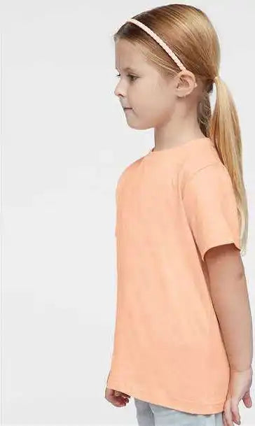 Rabbit Skins 3321 Toddler Fine Jersey Tee - Peachy