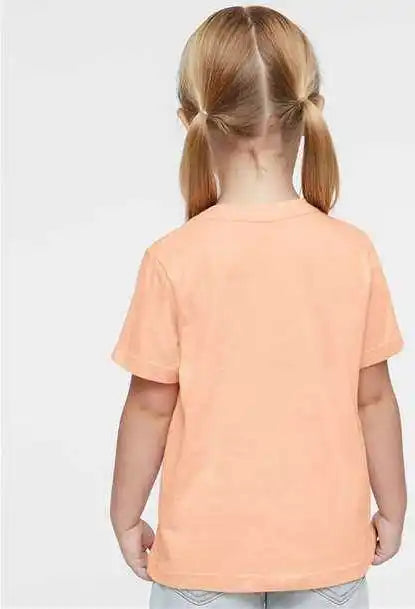 Rabbit Skins 3321 Toddler Fine Jersey Tee - Peachy