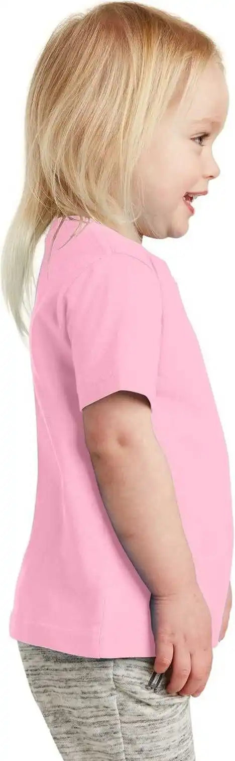 Rabbit Skins 3321 Toddler Fine Jersey Tee Pink