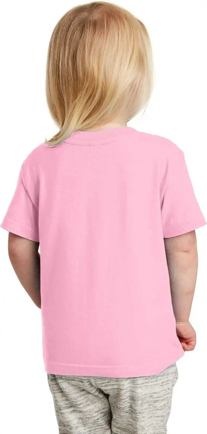 Rabbit Skins 3321 Toddler Fine Jersey Tee Pink