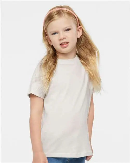 Rabbit Skins 3321 Toddler Fine Jersey Tee - Porcelain