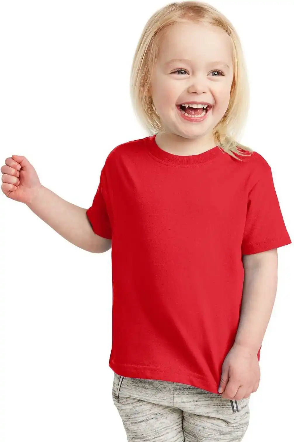 Rabbit Skins 3321 Toddler Fine Jersey Tee Red