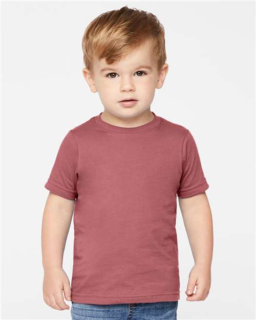 Rabbit Skins 3321 Toddler Fine Jersey Tee - Rouge