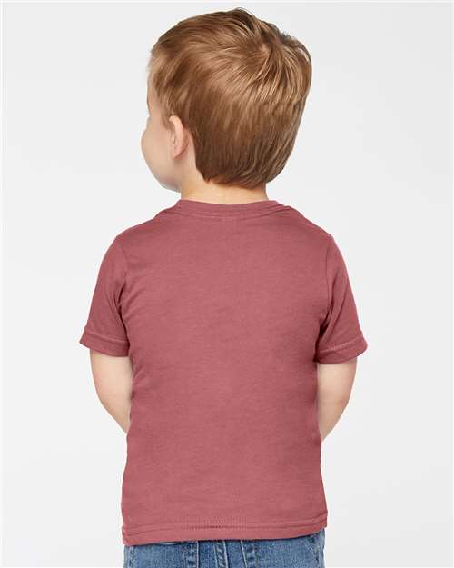 Rabbit Skins 3321 Toddler Fine Jersey Tee - Rouge
