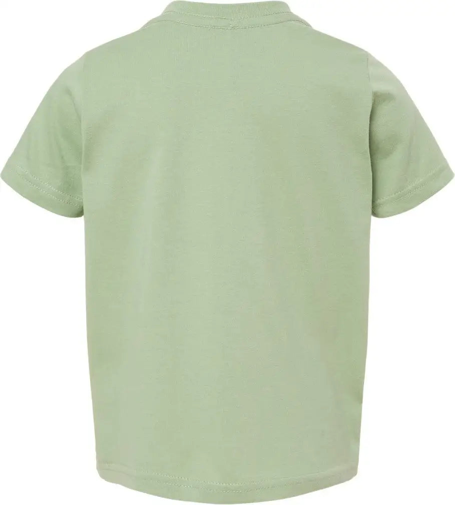 Rabbit Skins 3321 Toddler Fine Jersey Tee - Sage - Blue / 2t