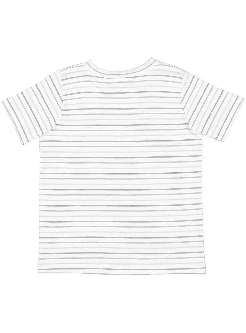 Rabbit Skins 3321 Toddler Fine Jersey Tee Shadow Stripe