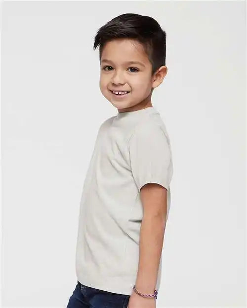 Rabbit Skins 3321 Toddler Fine Jersey Tee - Silver