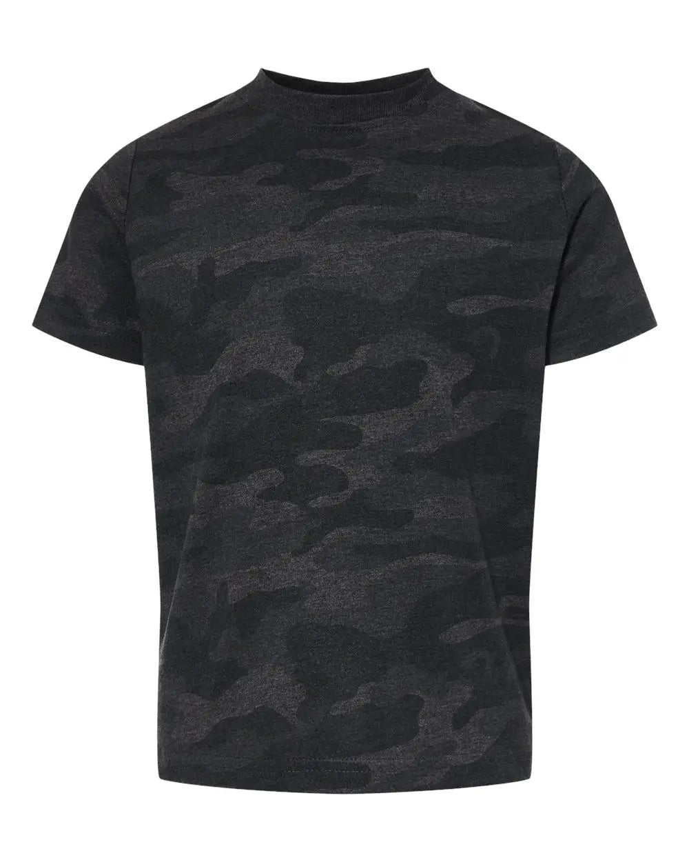 Rabbit Skins 3321 Toddler Fine Jersey Tee - Storm Camo - Dark Gray / 2t